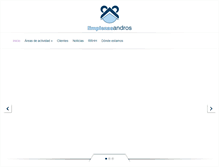Tablet Screenshot of limpiezasandros.com